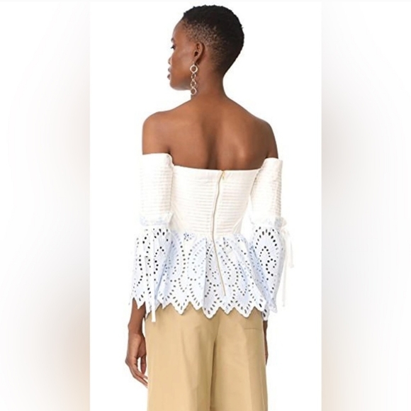 Lace Self-Portrait top - Picture 5 of 12